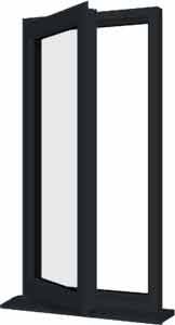 Grey uPVC Window Design 101