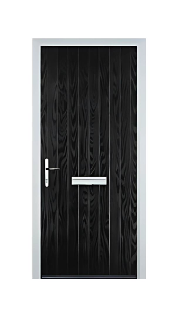 Cottage Composite Front Door in Black