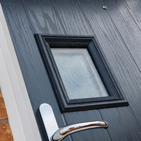 2 Panel 2 Square Glazed Composite Front Door