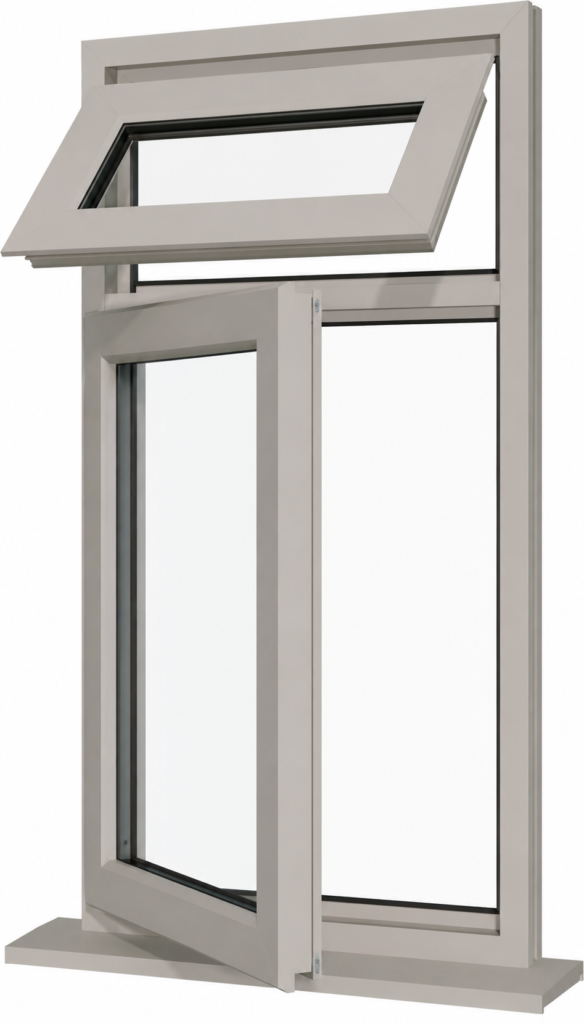 Agate Grey uPVC Window design 11