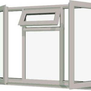 Agate Grey uPVC Windows – Albany Design