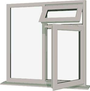 Agate Grey uPVC Windows – York Design