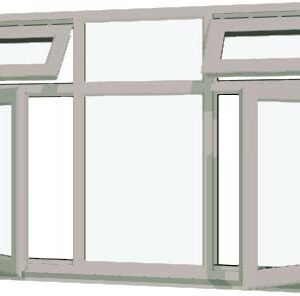 Agate Grey uPVC Windows – Windsor Design