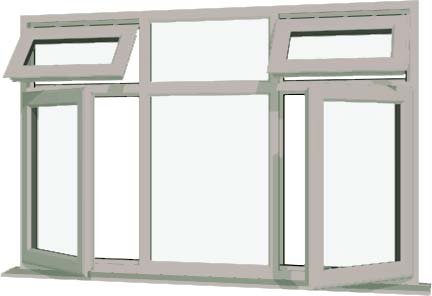 Agate Grey uPVC Windows – Windsor Design