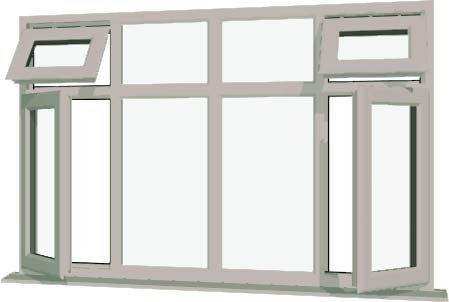 Agate Grey uPVC Windows – Surrey Design