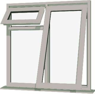 Agate Grey uPVC Windows – Leamington Design