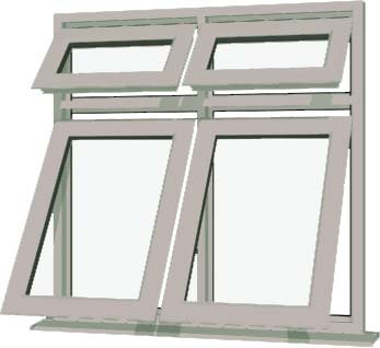 Agate Grey uPVC Windows – Harrow Design