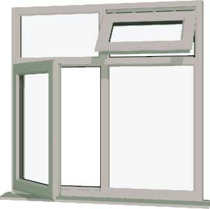 Agate Grey uPVC Windows – Harrogate Design