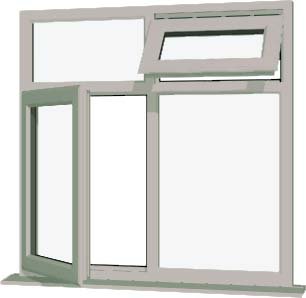 Agate Grey uPVC Windows – Harrogate Design