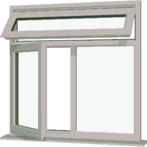 Agate Grey uPVC Windows – Chelsea Design