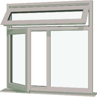 Agate Grey uPVC Windows – Chelsea Design