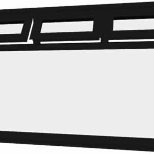Black uPVC Window - Design 81