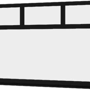 Black uPVC Window - Design 31
