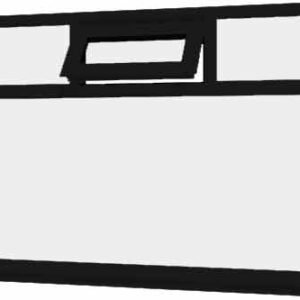Black uPVC Window - Design 28
