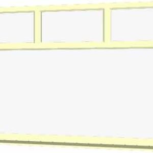 Cream uPVC Window - Design 31