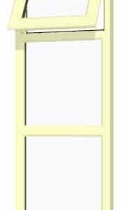 Cream uPVC Window - Design 16