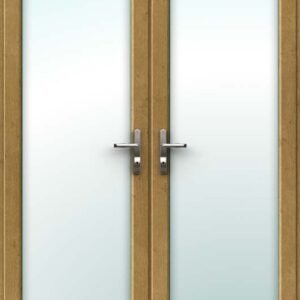 Irish Oak French Door - Set