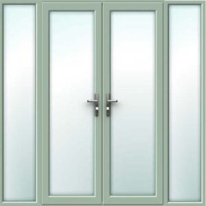 Chartwell Green French Door - Set with Side Panels