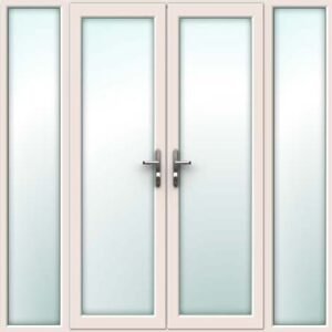 Cream French Door - Set with Side Panels
