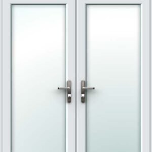 White French Door - Set with Top Light