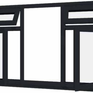 Aluminium Window - Design 17