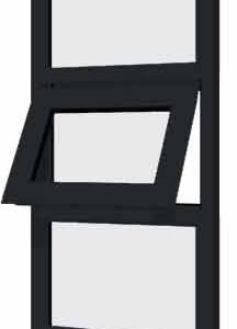 Grey uPVC Window - Design 89