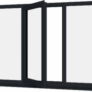 Grey uPVC Window - Design 71