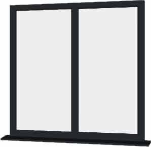 Grey uPVC Window - Design 69