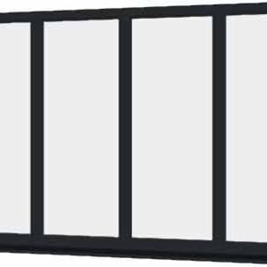 Grey uPVC Window - Design 66