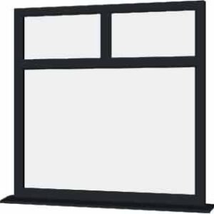 Grey uPVC Window - Design 27