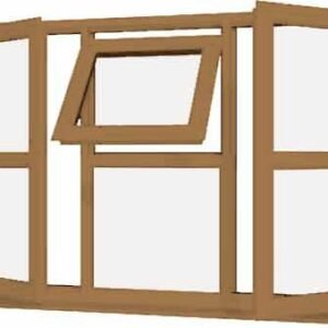 Irish Oak uPVC Window Design 13