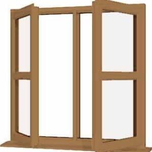Irish Oak uPVC Window Design 8
