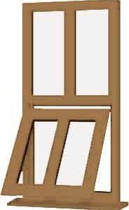Irish Oak uPVC Window Design 7