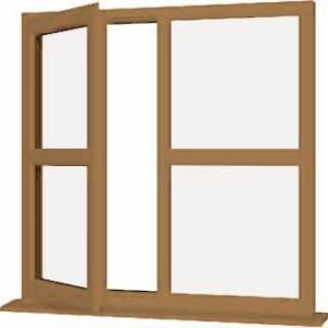 Irish Oak uPVC Window Design 4