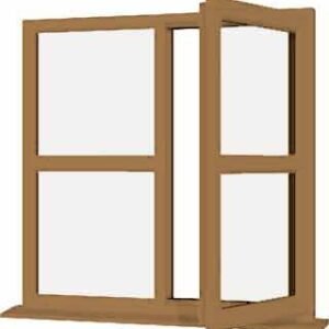 Irish Oak uPVC Window Design 3