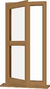 Irish Oak uPVC Window Design 2