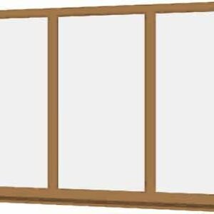 Irish Oak uPVC Window - Design 68