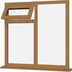 Irish Oak uPVC Window Design 14