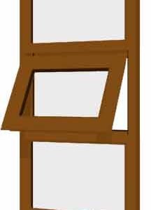 Oak uPVC Window - Design 89