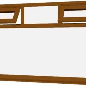 Oak uPVC Window - Design 53
