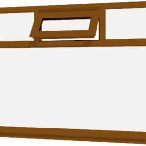 Oak uPVC Window - Design 28
