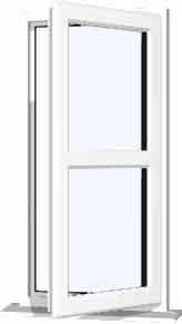 White uPVC Window - Design 1