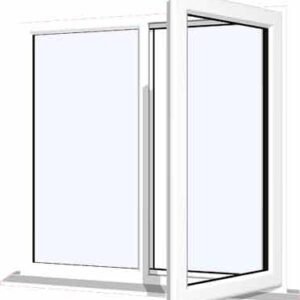 White uPVC Window - Design 85