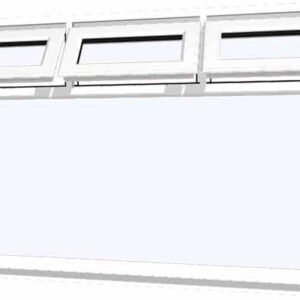 White uPVC Window - Design 81