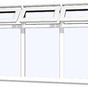 White uPVC Window - Design 74