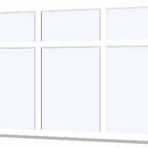 White uPVC Window - Design 55