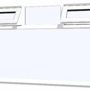 White uPVC Window - Design 53