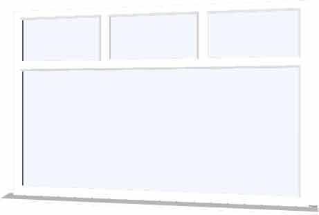 White uPVC Window - Design 31