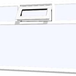 White uPVC Window - Design 28