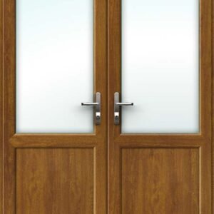 half-glazed-uPVC-french-doors-oak